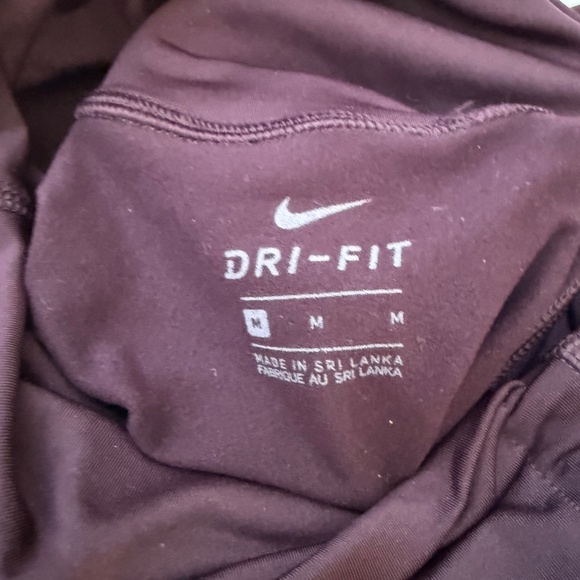 Nike Dri-Fit Purple High Neck Shirt - Medium - New with Tags - Picture 6 of 7